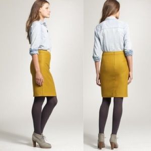 J. Crew No. 2 Pencil wool skirt
